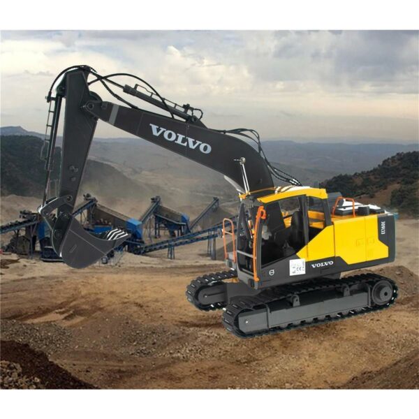 Double E E568-003 RC Volvo Bagger mit wechselbarem Werkzeug 2,4GHz - 1