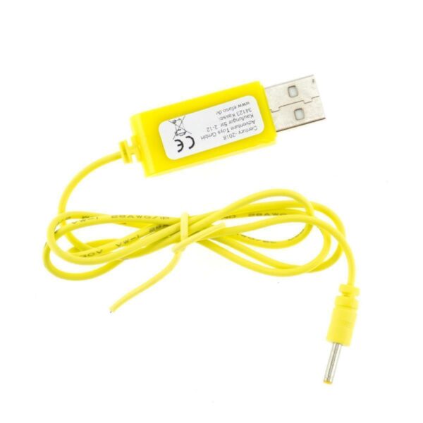 USB-Ladekabel - 3,7V - Runder Stecker